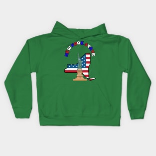 State of New York USA Kids Hoodie